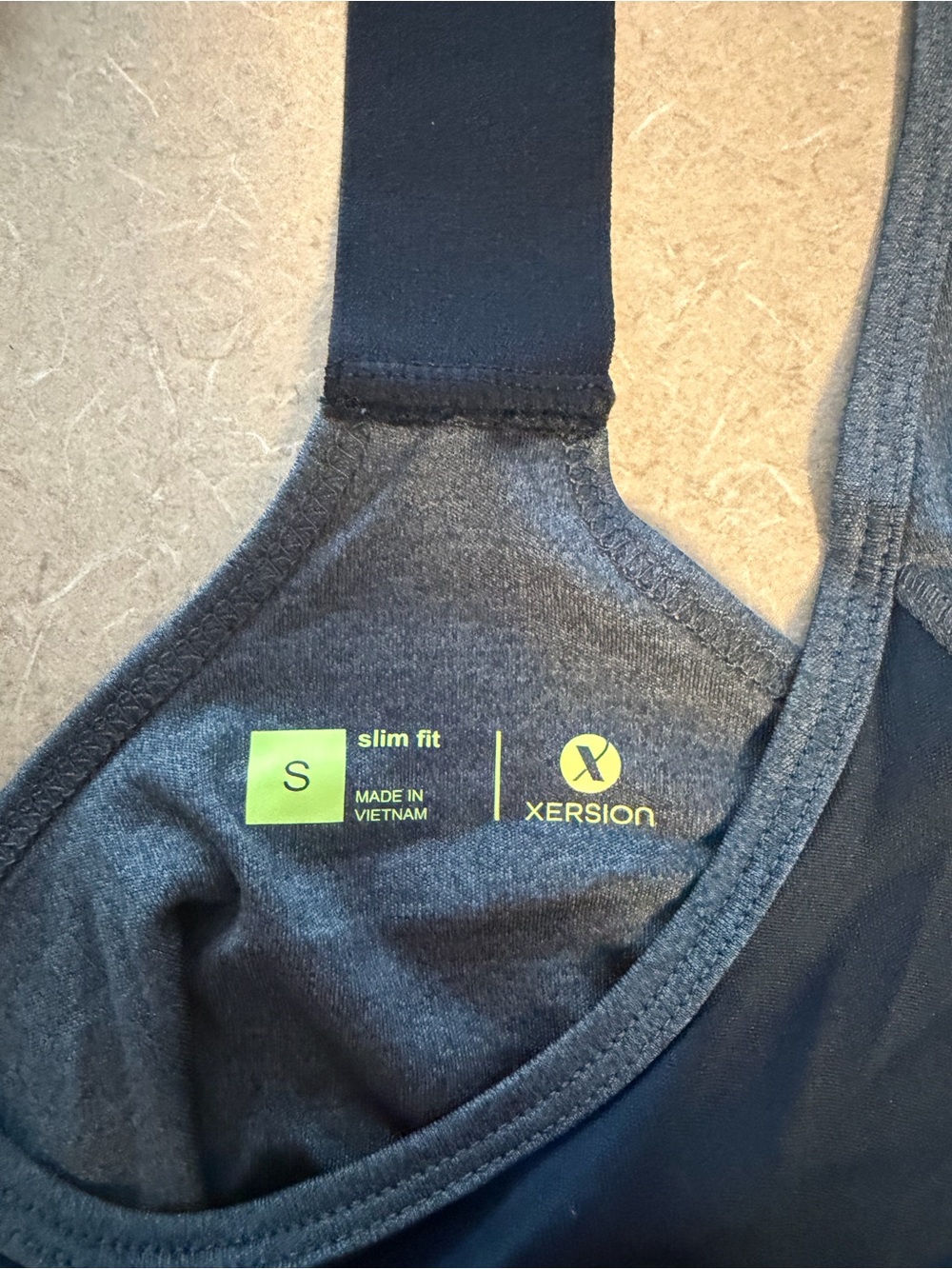 Xersion Black & Grey Racerback Performance Tank - Picture 2 of 9